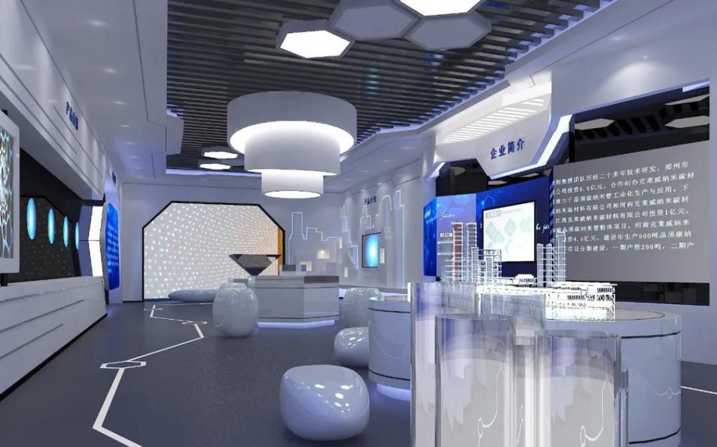 巖星建設|科技企業(yè)展廳設計插圖(2)