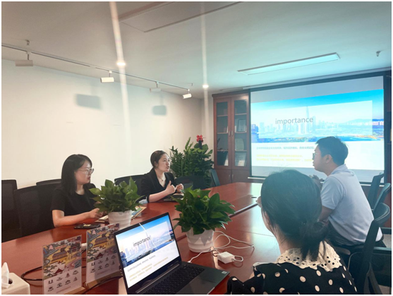 巖星之聲 | 深圳市數字創意與多媒體行業協會秘書長許詩喬一行來訪深圳巖星插圖(2)