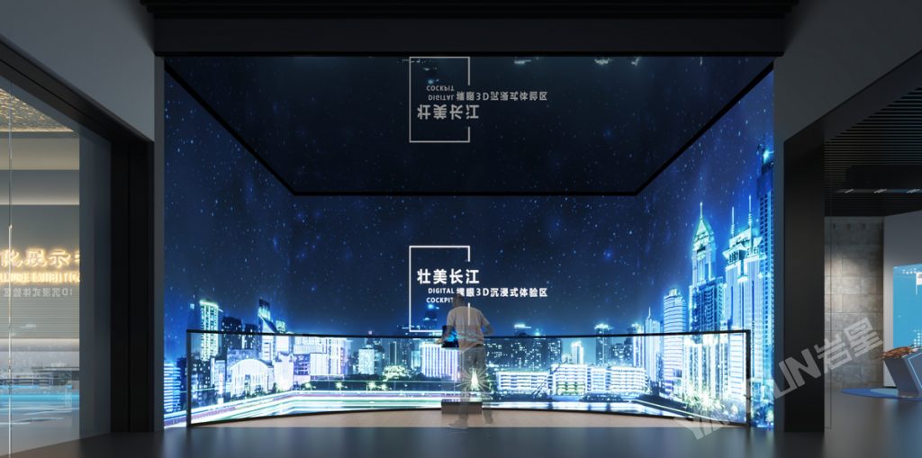 高顏值，科技感！這是現代科技展廳設計的重點插圖