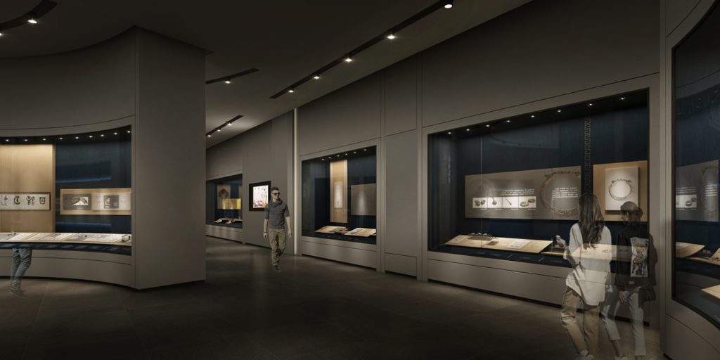 企業(yè)展廳設(shè)計是企業(yè)對自身企業(yè)文化的有效創(chuàng)新形式插圖